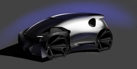 智繪閣原創設計 SketchBook Pro手繪汽車配件與工業產品